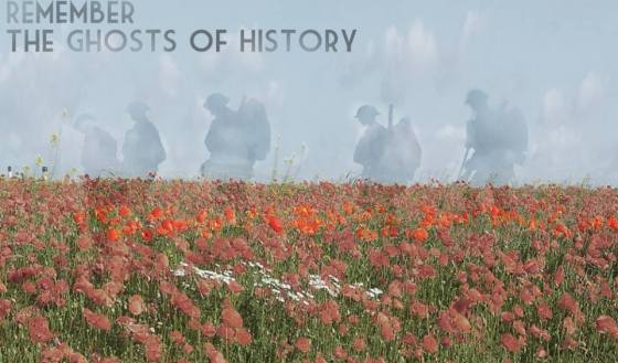 ghosts of history fields of flanders poppies